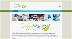 Desktop Screenshot of greenwaysa.com
