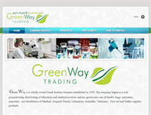 Tablet Screenshot of greenwaysa.com